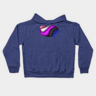 Genderfluid Snake Kids Hoodie